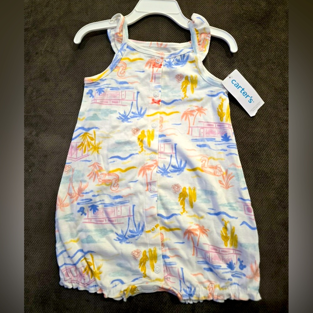 Carter’s Girl Romper 24 Months - New